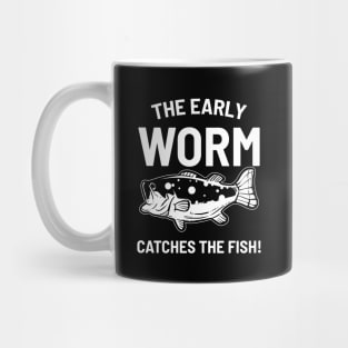 Early worm catches the fish Mug